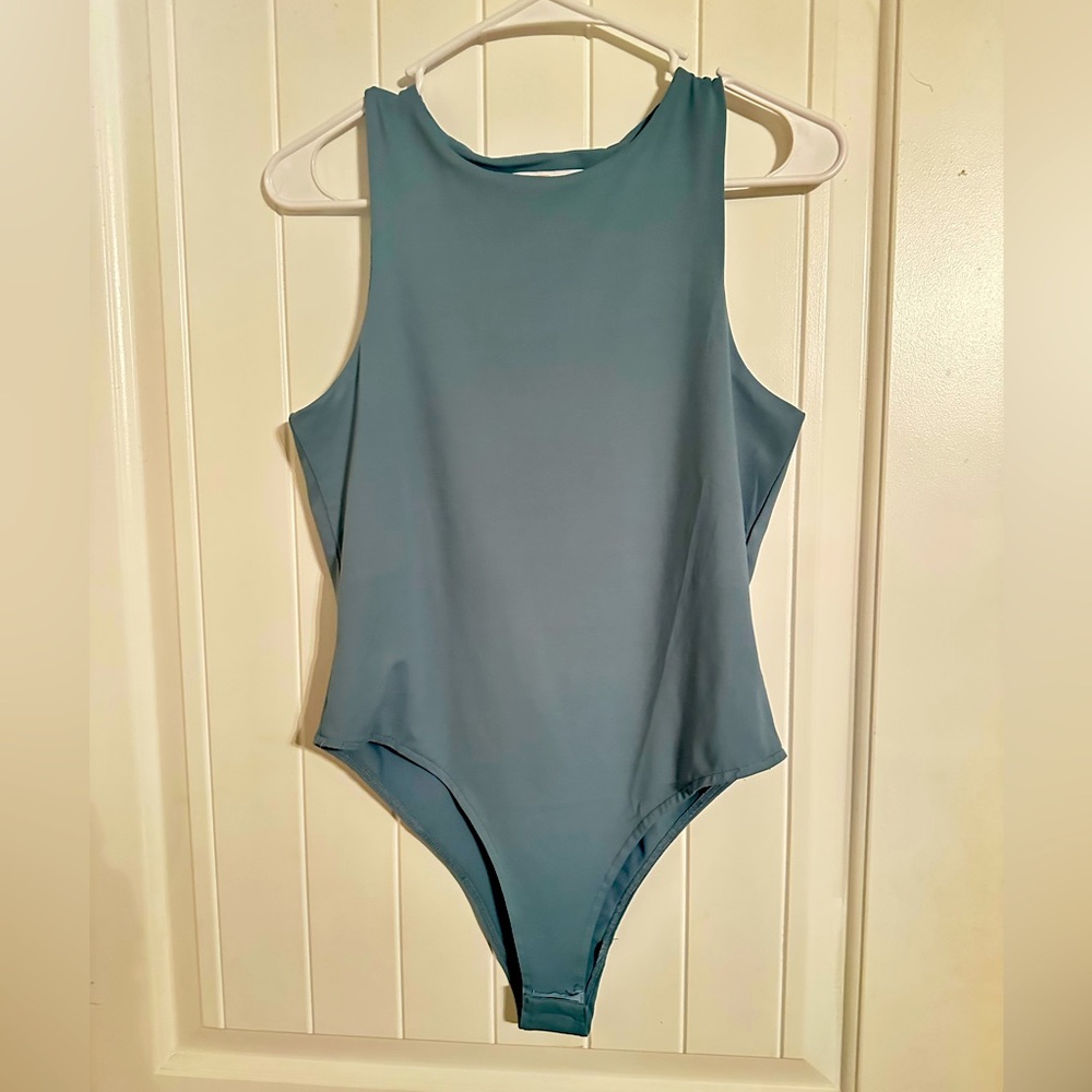 Blue Sleeveless Bodysuit Women’s Everleigh Brooks